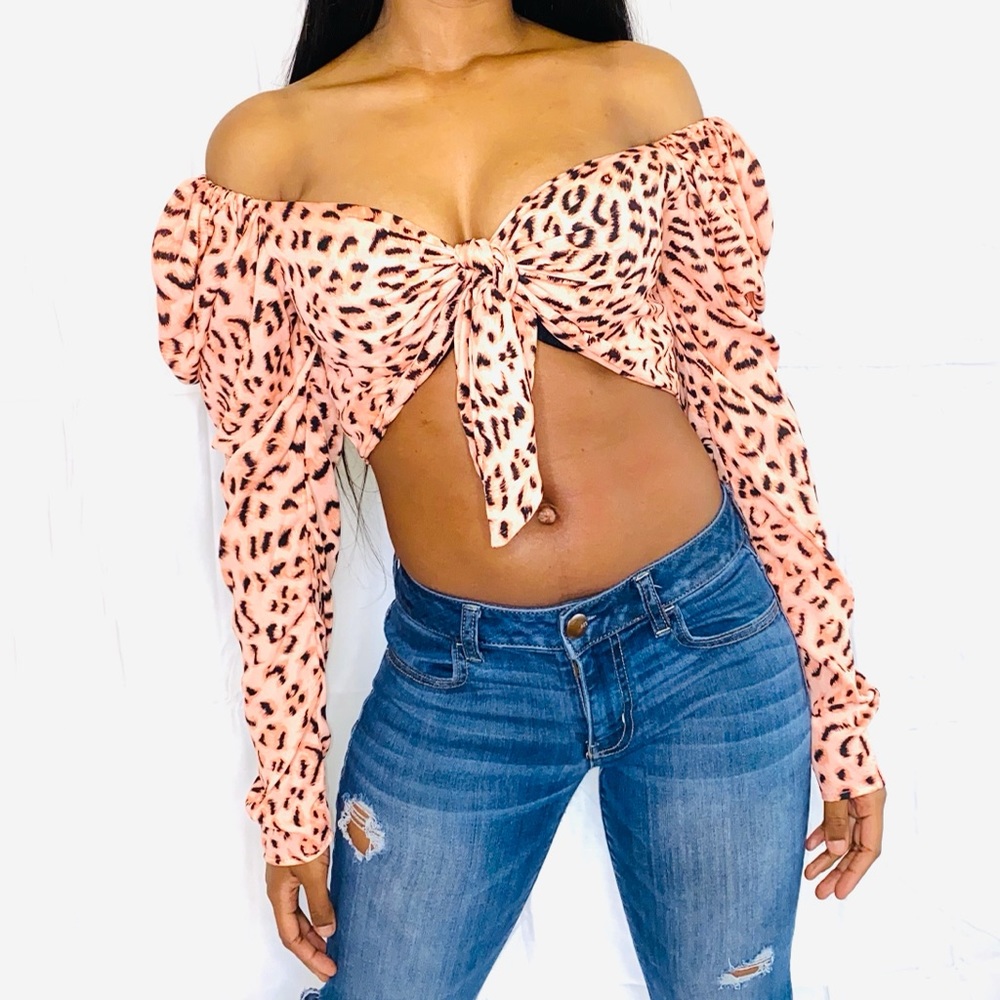 Leopard Crop Shirt